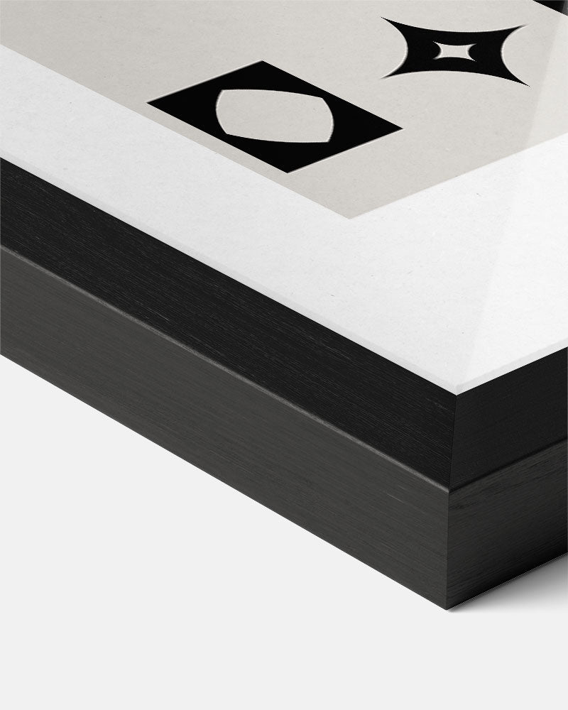 Moderne Geometrische Stijl Poster-WallArtistic