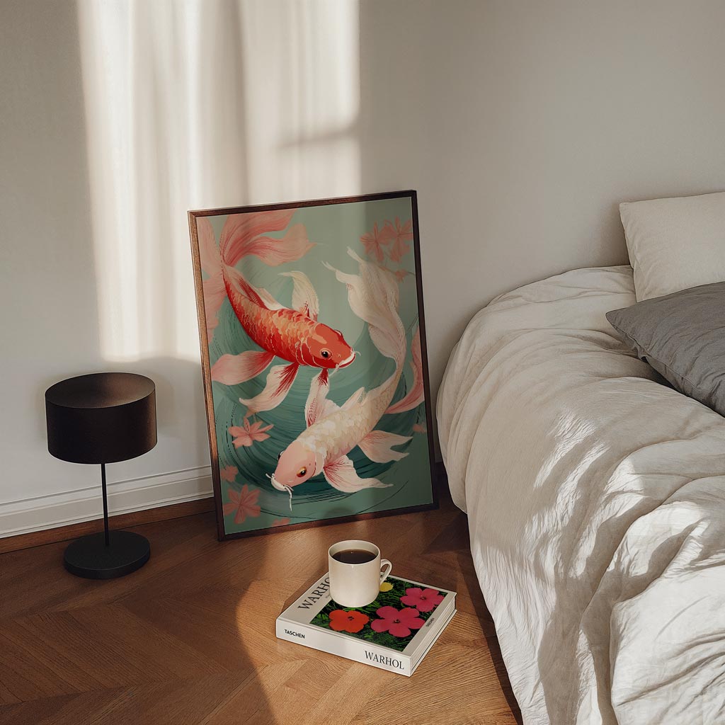 Koi Karper Magie Poster-WallArtistic