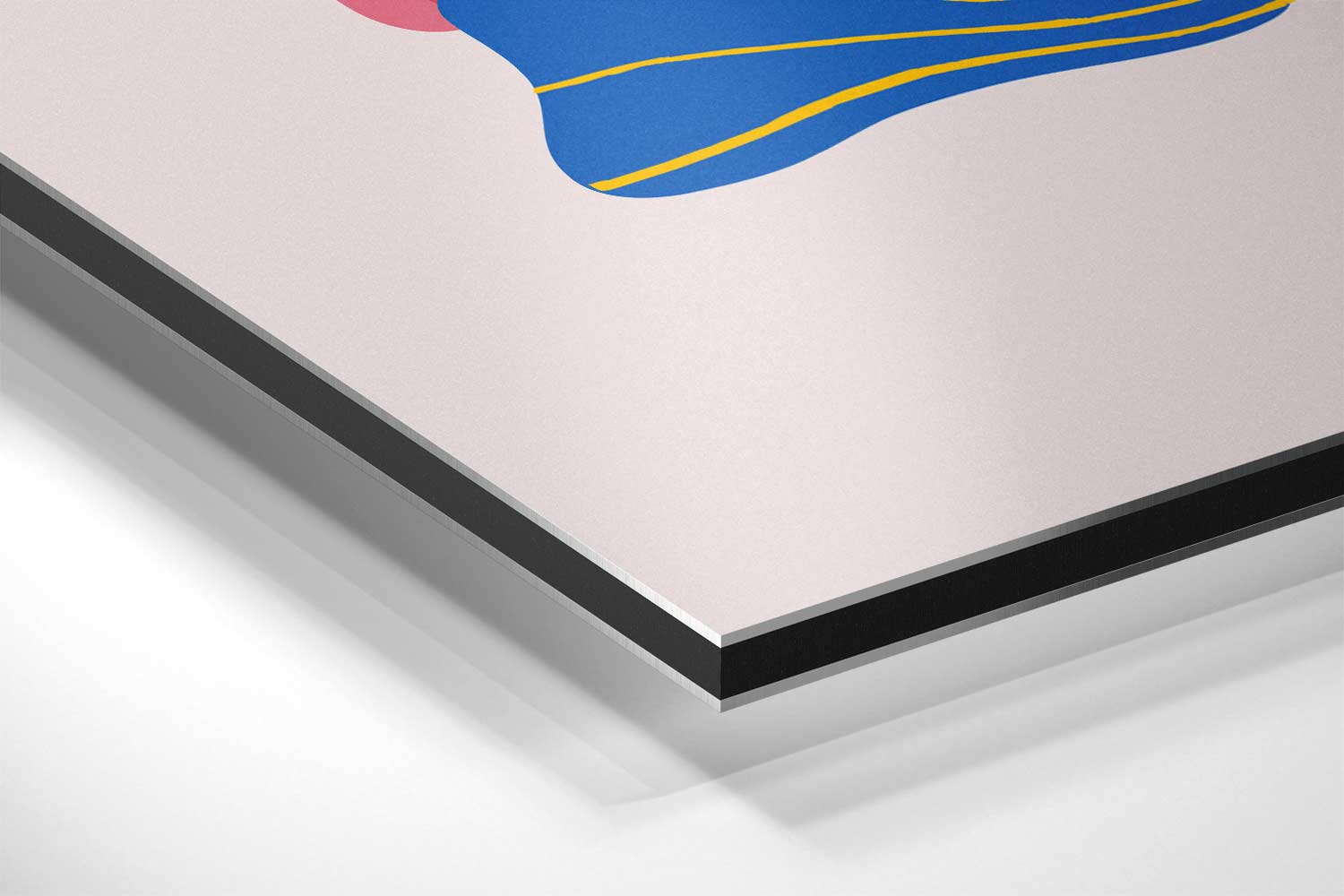 Vrolijk Bloemenmozaïek Kunstwerk-canvas-dibond-plexiglas-wanddecoratie-WallArtistic