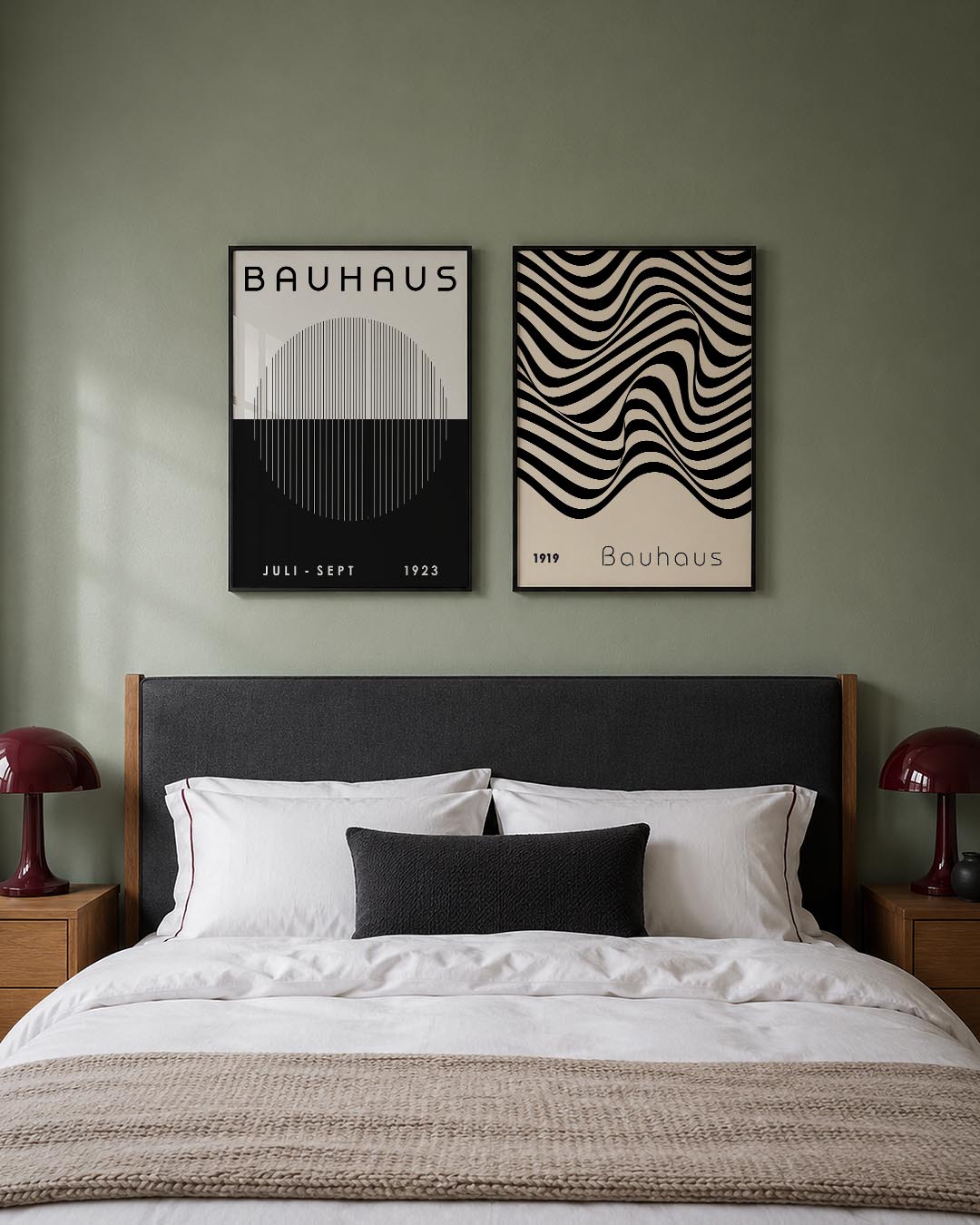 Lijnen en vlakkenspel Posterset