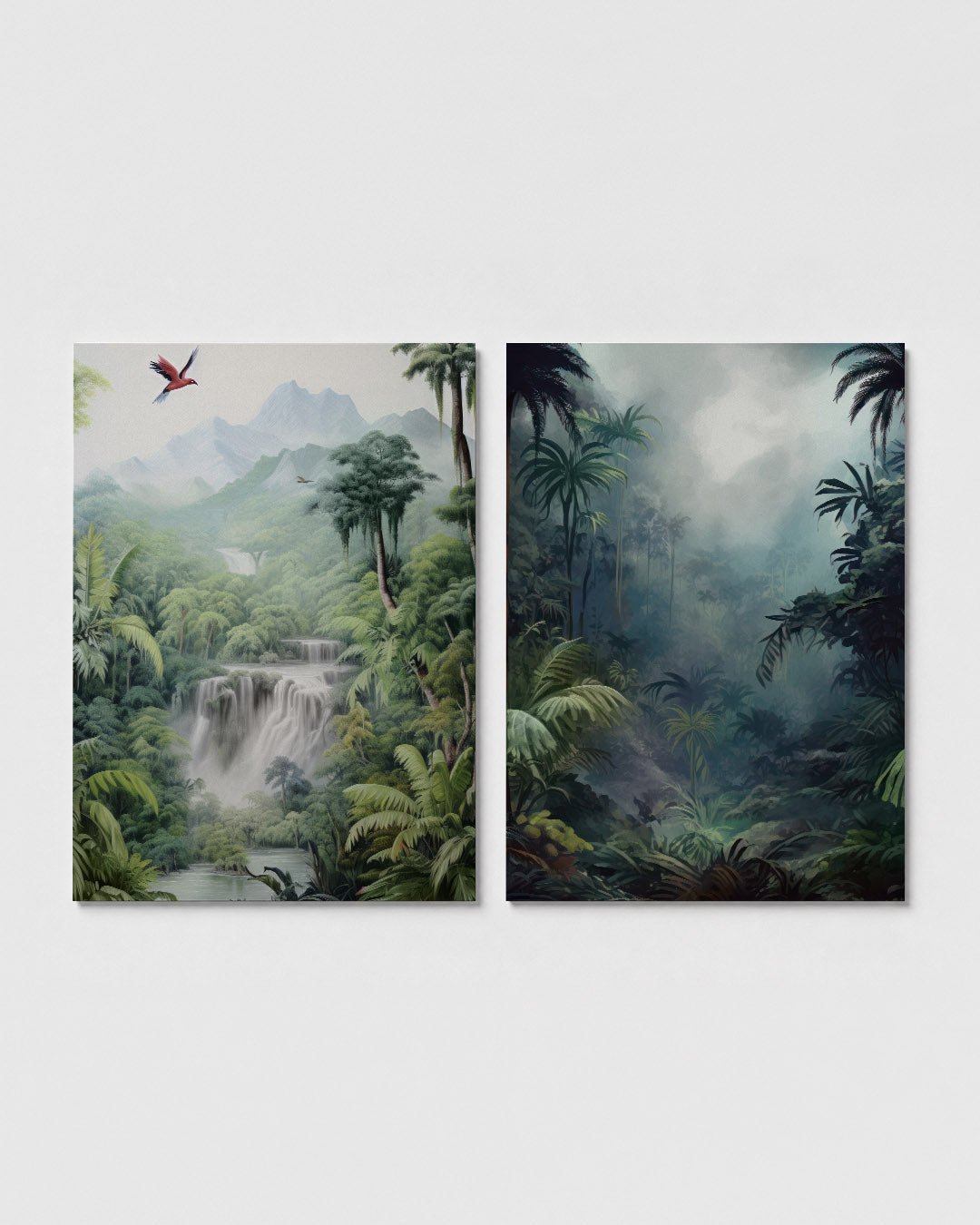 Natuurlijke sereniteit Posterset