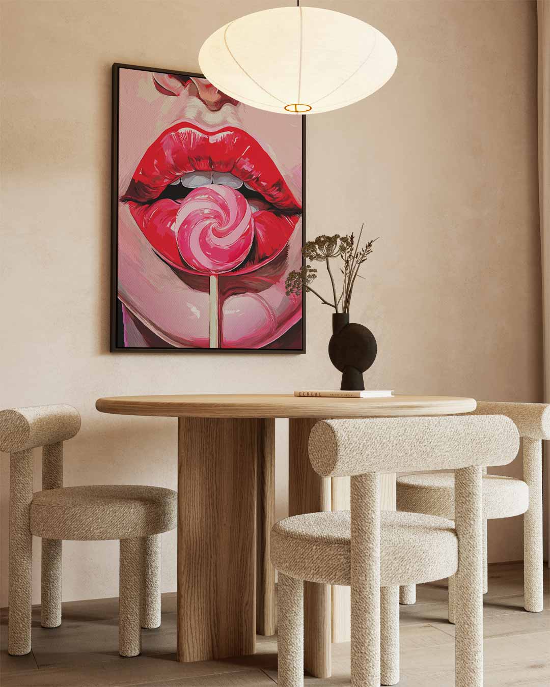 Verleidelijke Zoetigheid Kunstwerk-canvas-dibond-plexiglas-wanddecoratie-WallArtistic