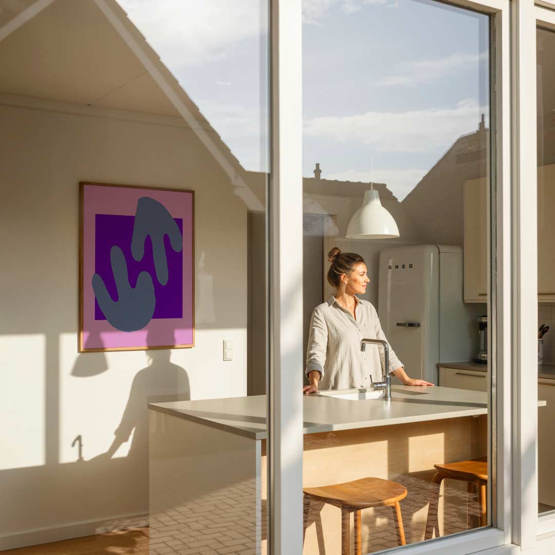 Creatieve Abstracte Handen Poster-WallArtistic