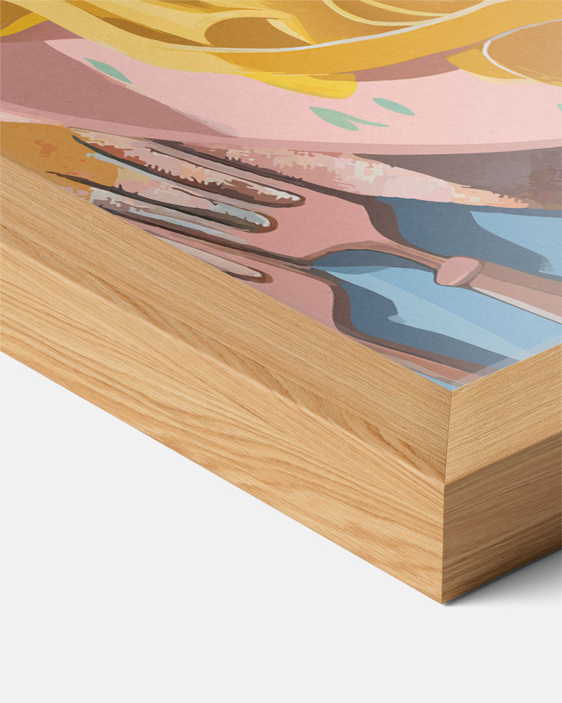 Italiaanse Pasta Poster-WallArtistic