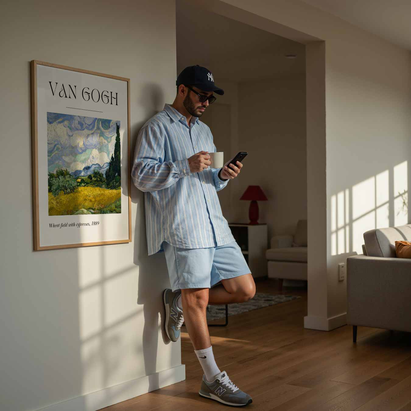 Van Gogh Landschap Poster