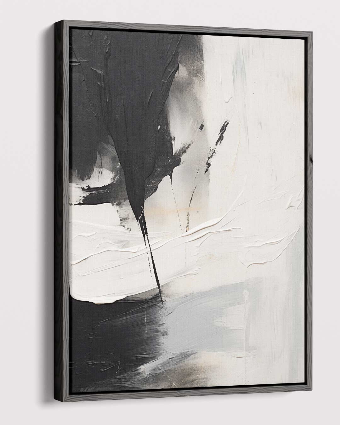 Contrasten in Abstractie Kunstwerk-canvas-dibond-plexiglas-wanddecoratie-WallArtistic