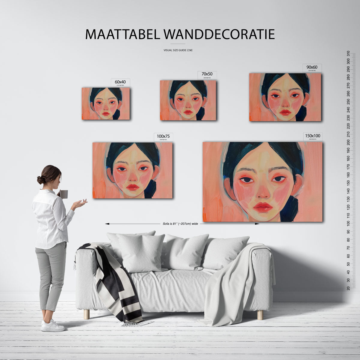 Portret Kunstwerk