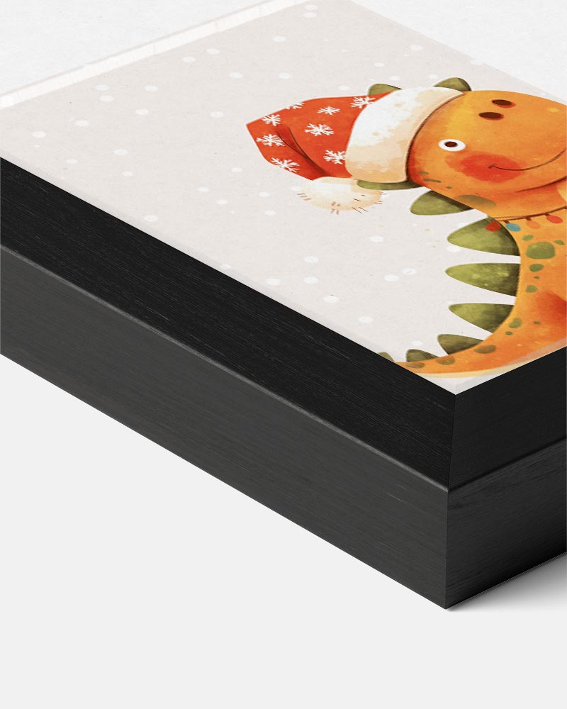 Kerst Dino Poster