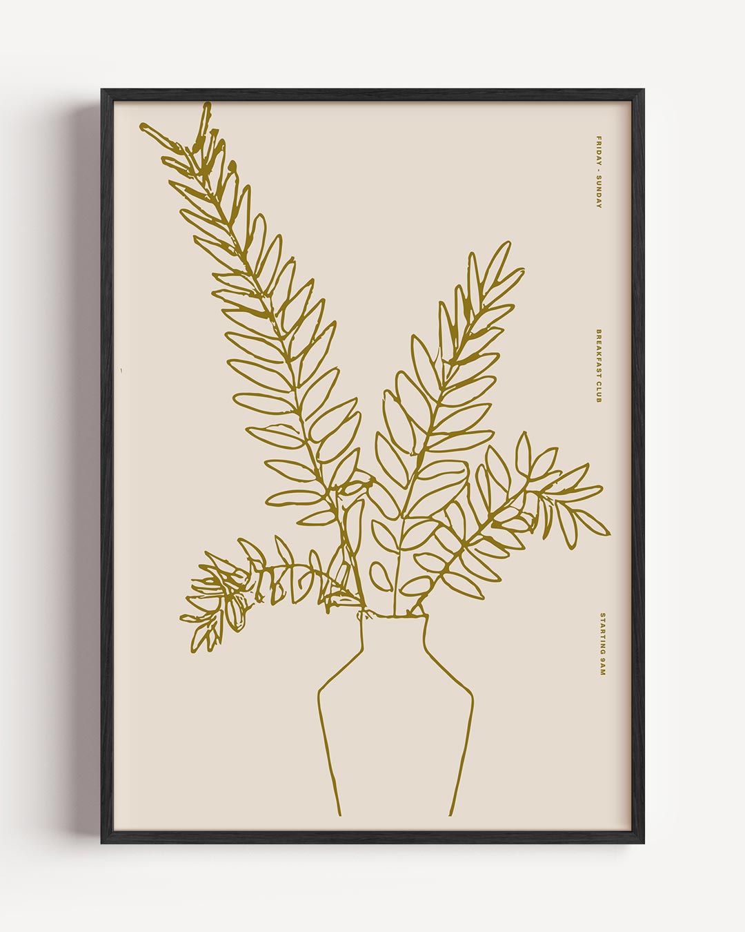 Botanische Schoonheid Poster-WallArtistic