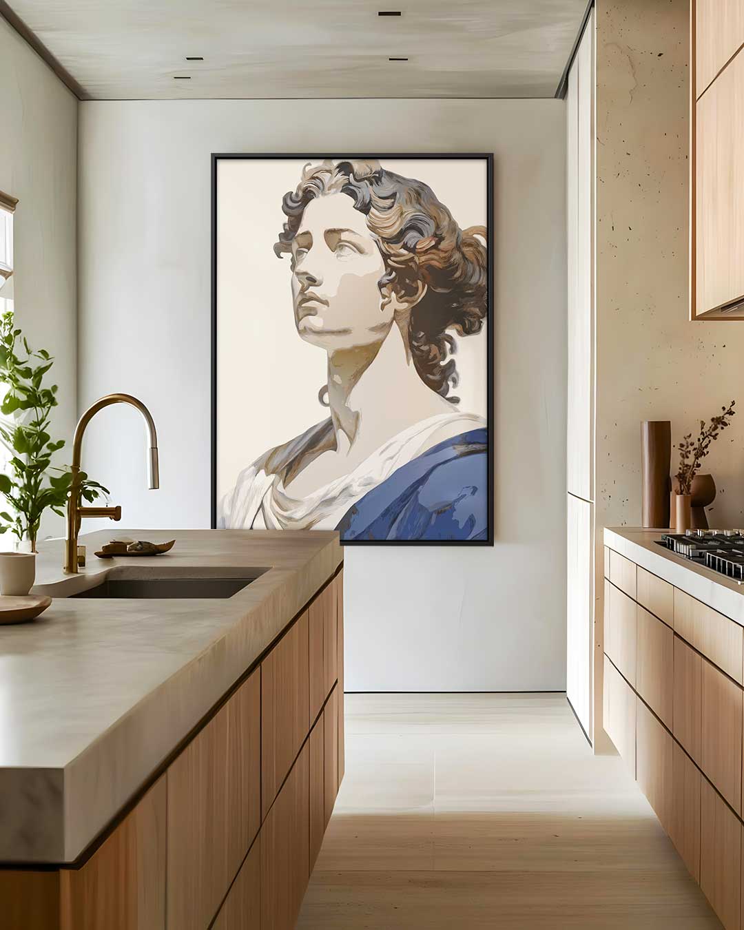 Tijdloze Elegantie Kunstwerk-canvas-dibond-plexiglas-wanddecoratie-WallArtistic