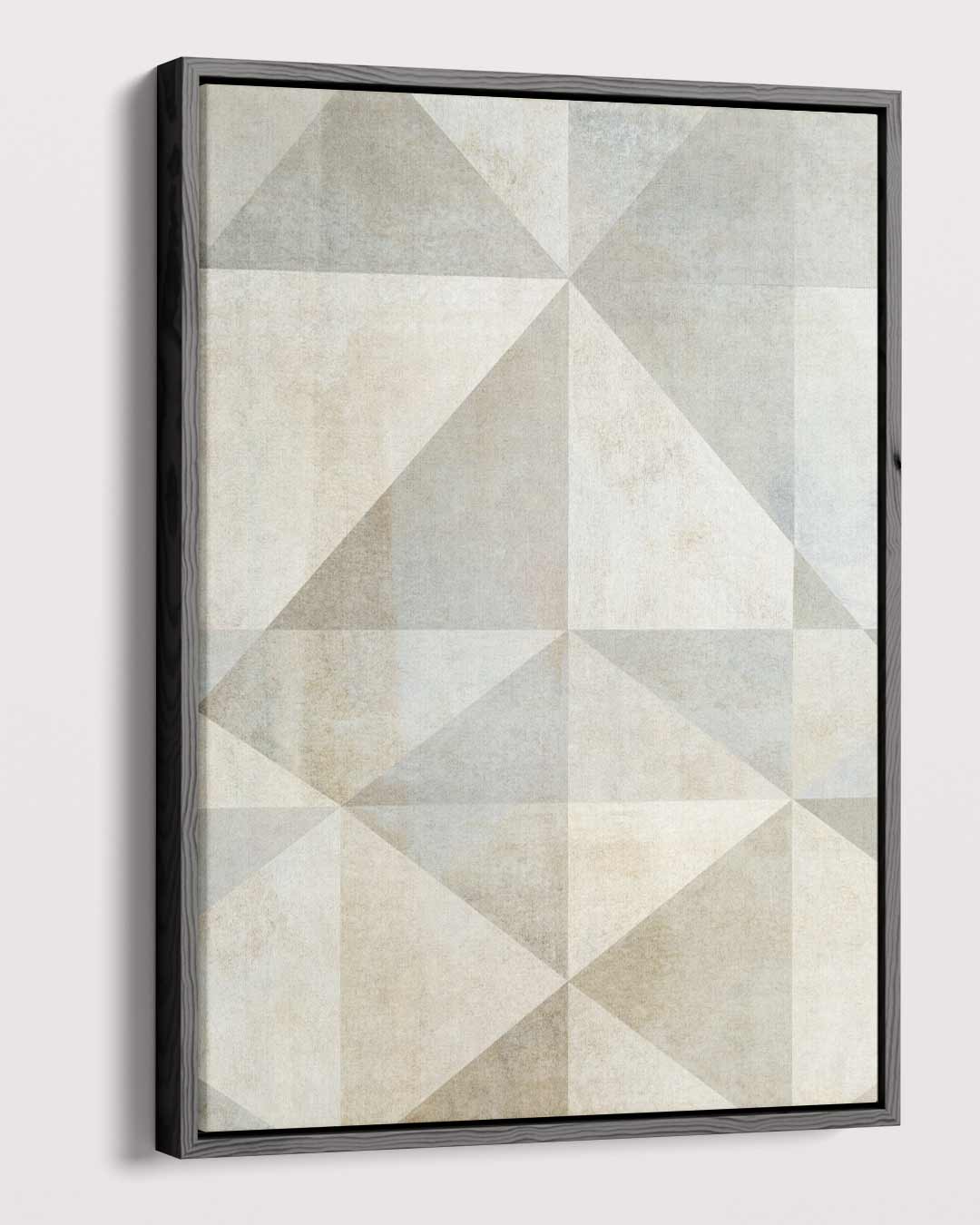 Geometrisch Rustiek Canvas Kunstwerk-canvas-dibond-plexiglas-wanddecoratie-WallArtistic