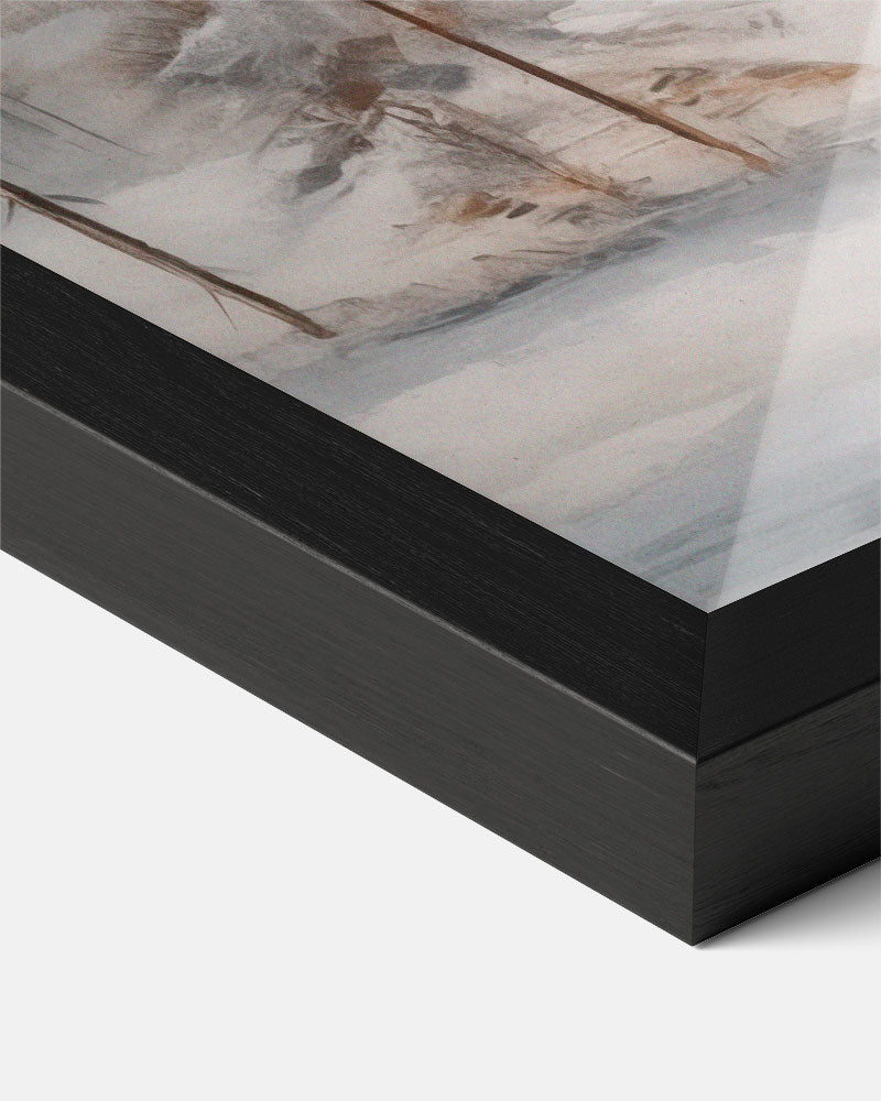 Winterse Bosdroom Poster-WallArtistic