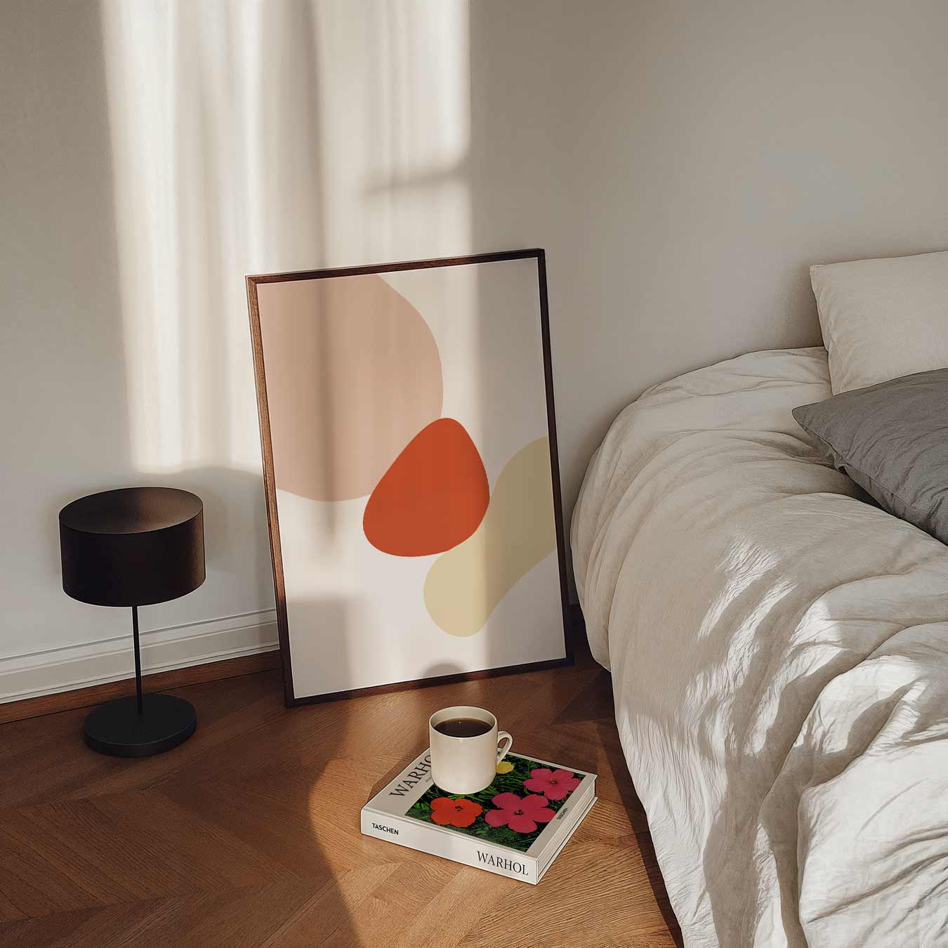 Trendy Abstracte Kunstposter