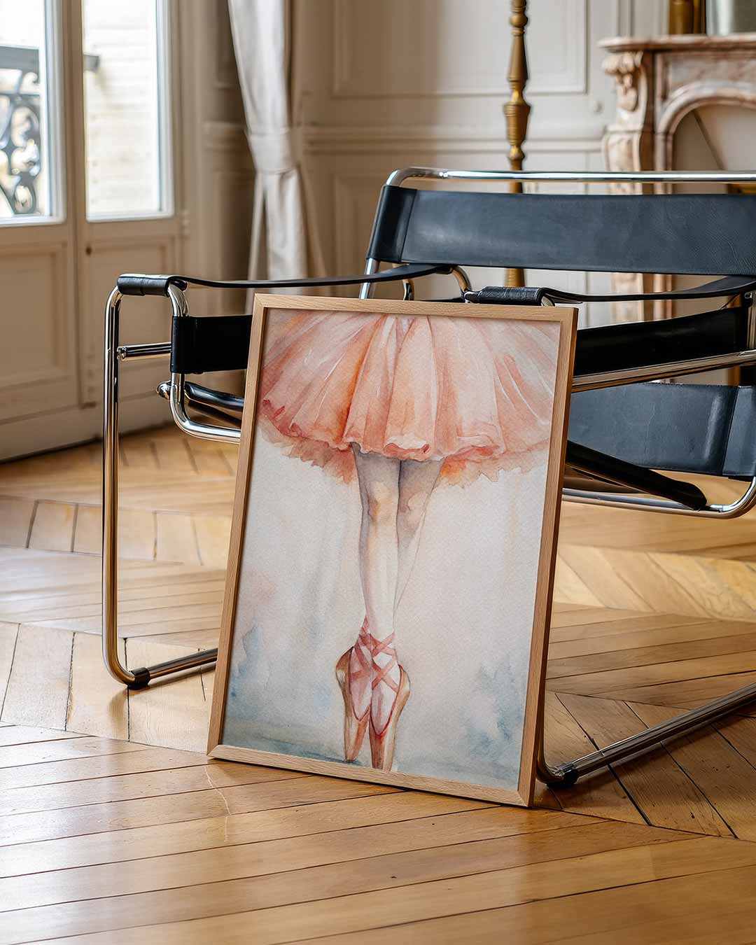 Elegante Ballerina Poster