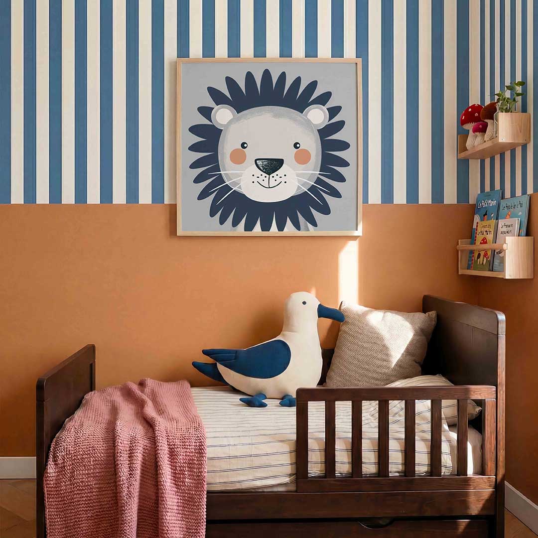Leeuw met manen Poster