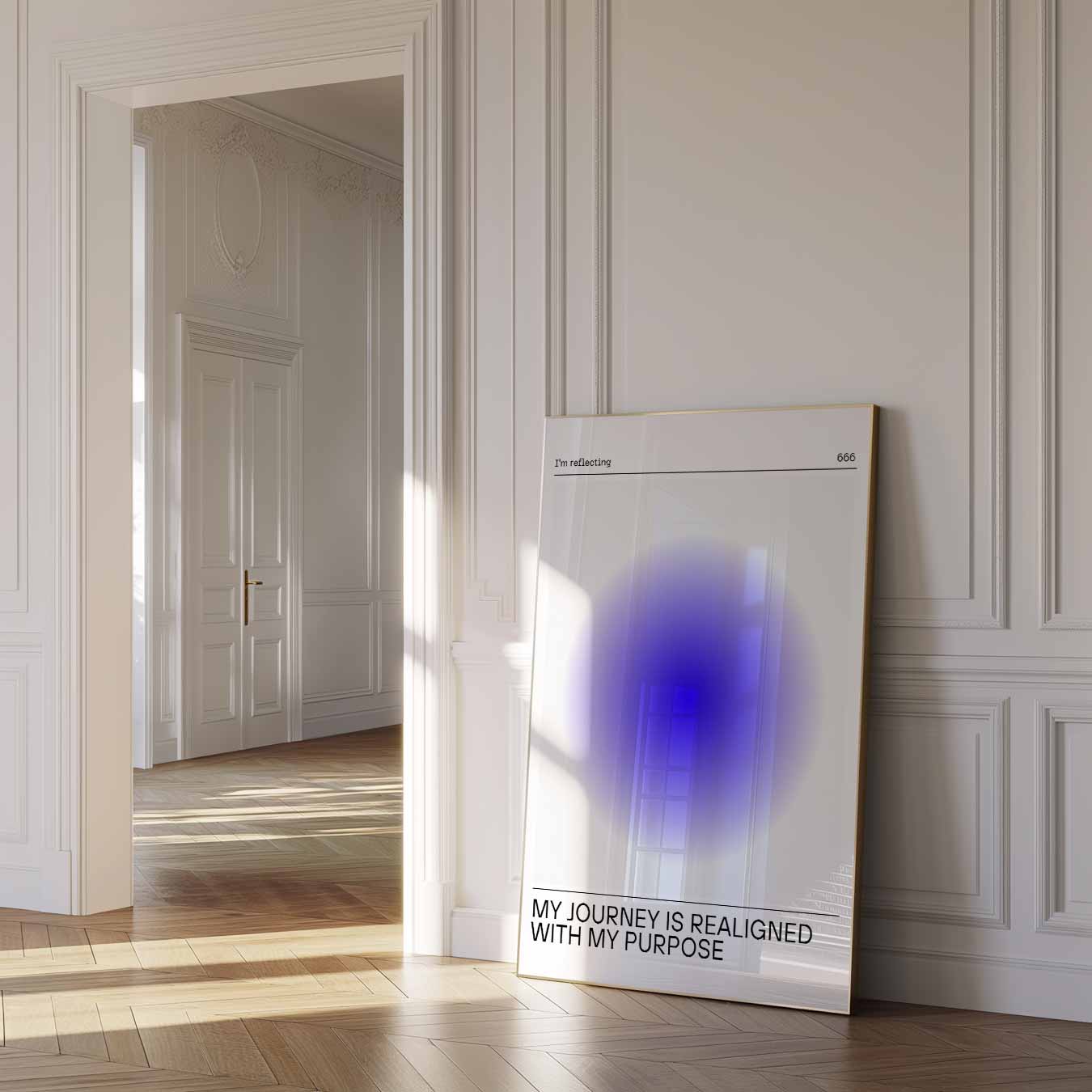 Inspirerende Reflectieposter-WallArtistic