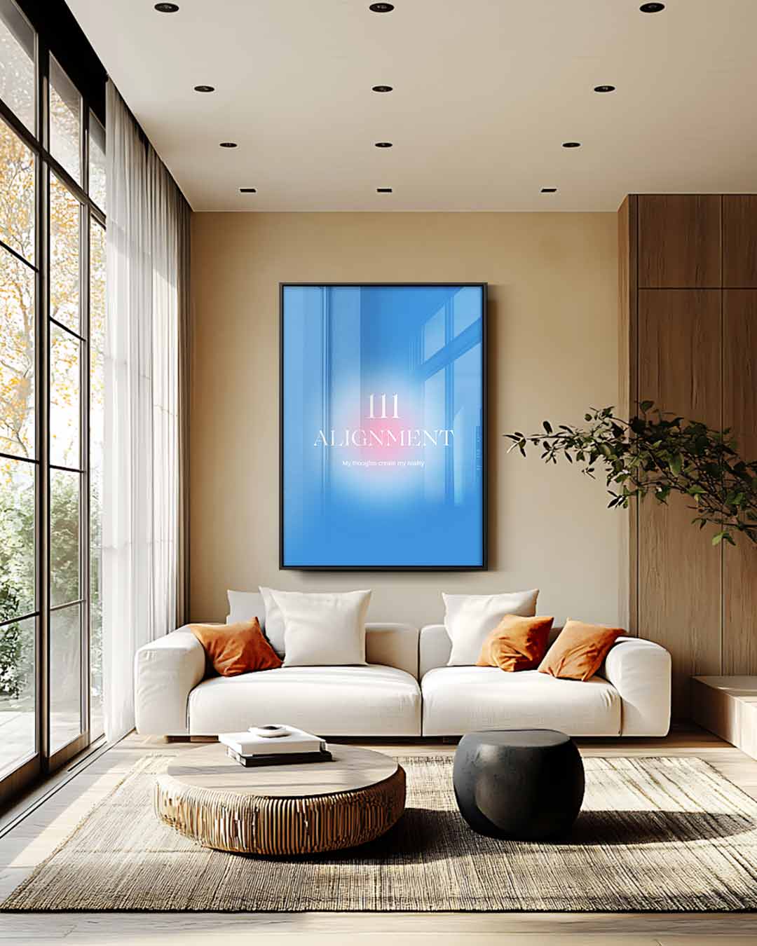 Positieve Vibraties 111 Kunstwerk-canvas-dibond-plexiglas-wanddecoratie-WallArtistic
