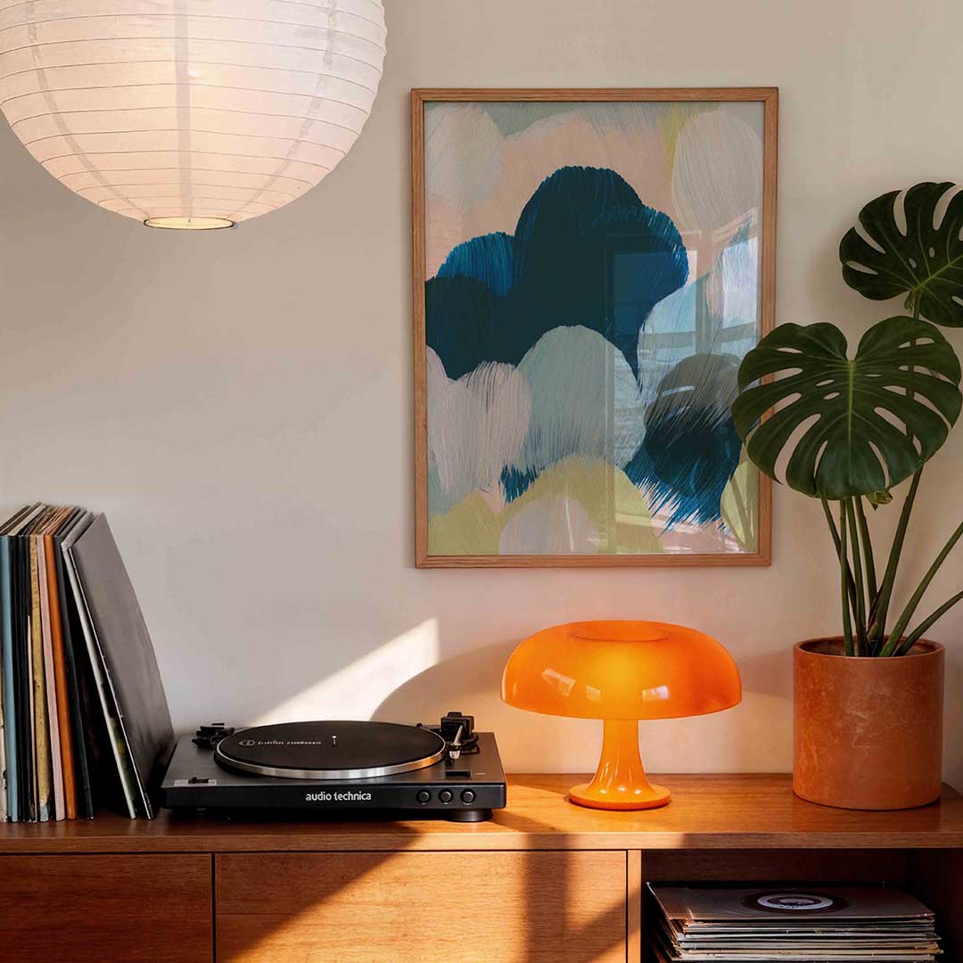 Abstracte wolken Poster