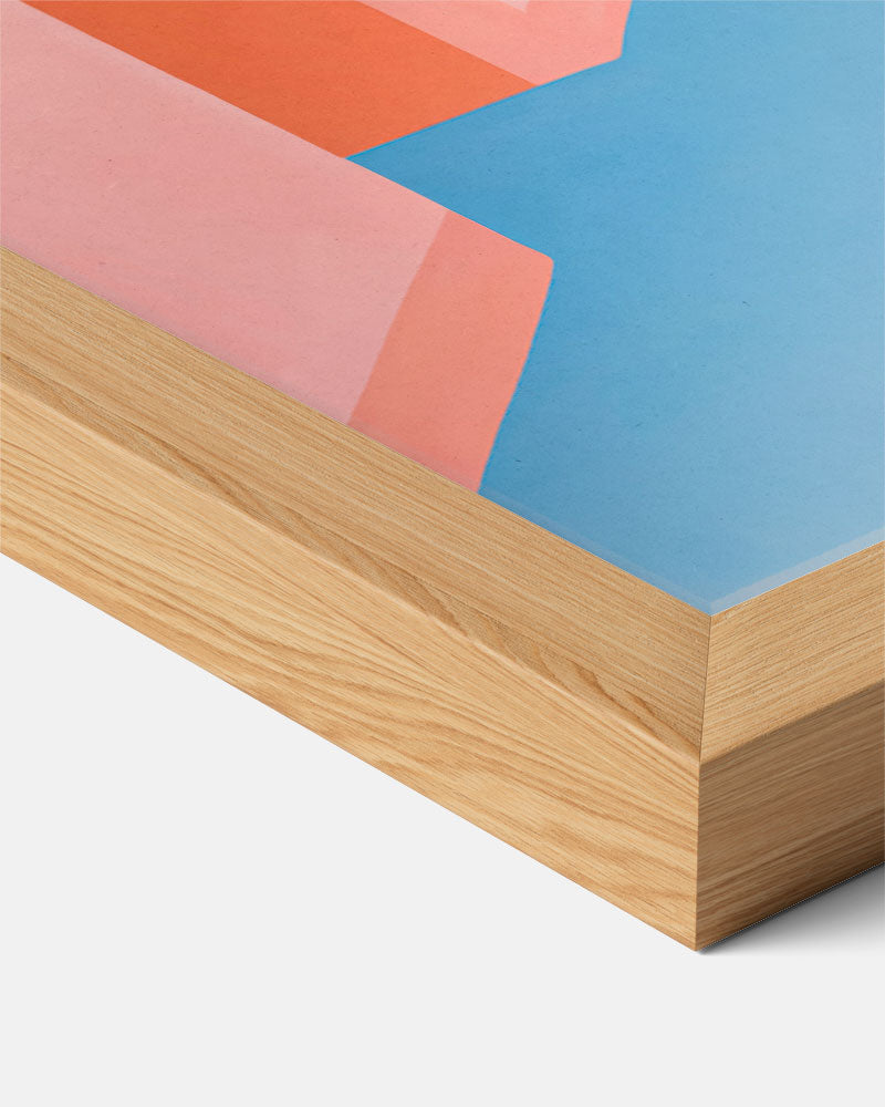 Moderne Pastel Interieur Poster-WallArtistic