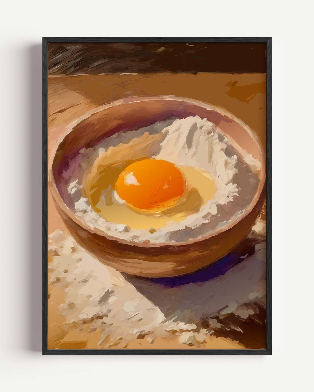 Keuken Kunst: Koken met Passie Poster-WallArtistic