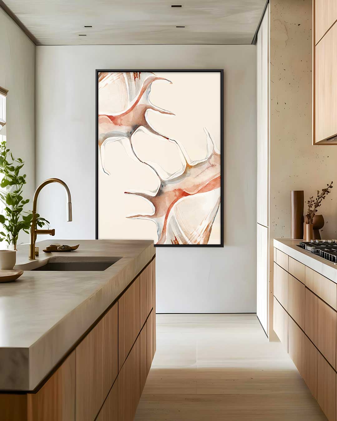 Abstract kunstwerk Kunstwerk-canvas-dibond-plexiglas-wanddecoratie-WallArtistic