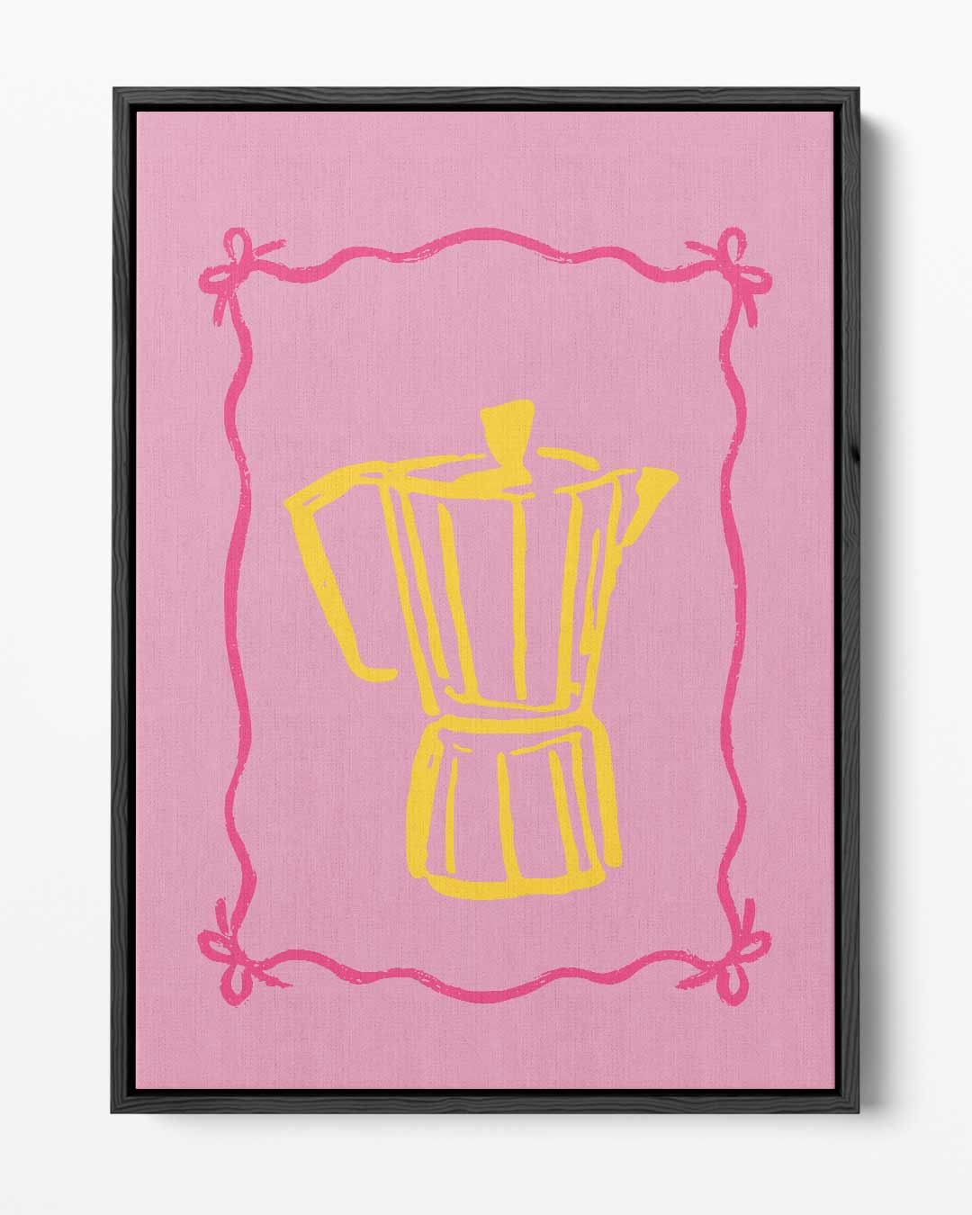 Retro Koffiezetter Kunstwerk Kunstwerk-canvas-dibond-plexiglas-wanddecoratie-WallArtistic