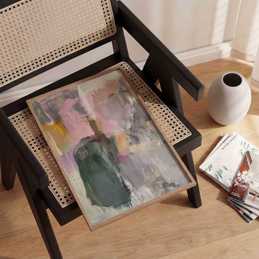 Abstracte vormen Poster