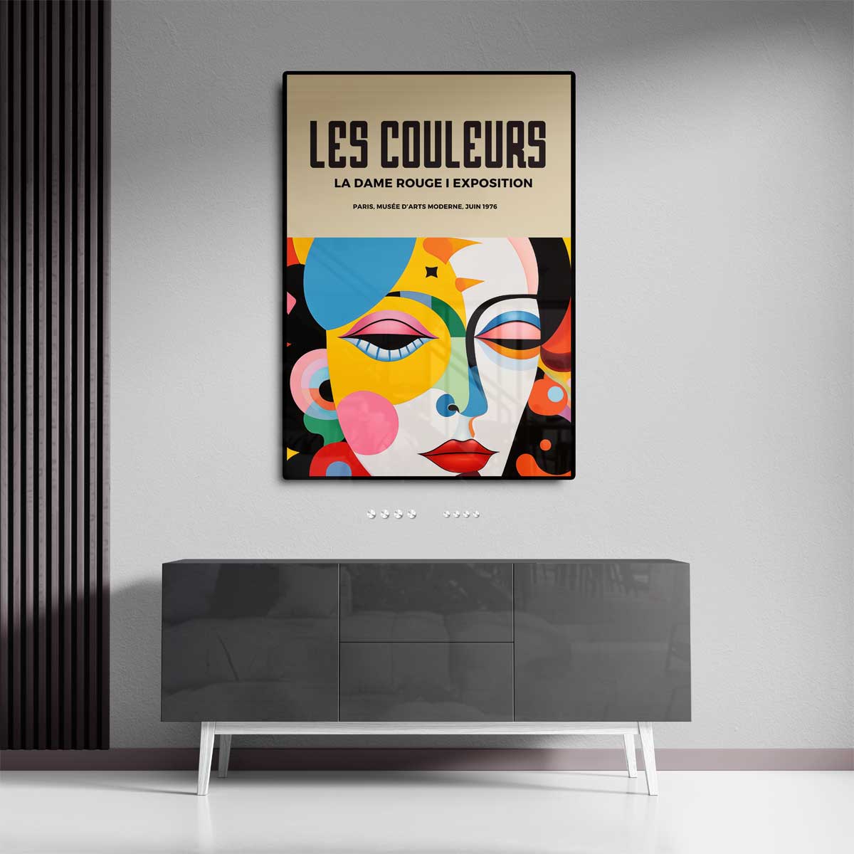 Kleurrijke Dromen Kunstwerk-canvas-dibond-plexiglas-wanddecoratie-WallArtistic