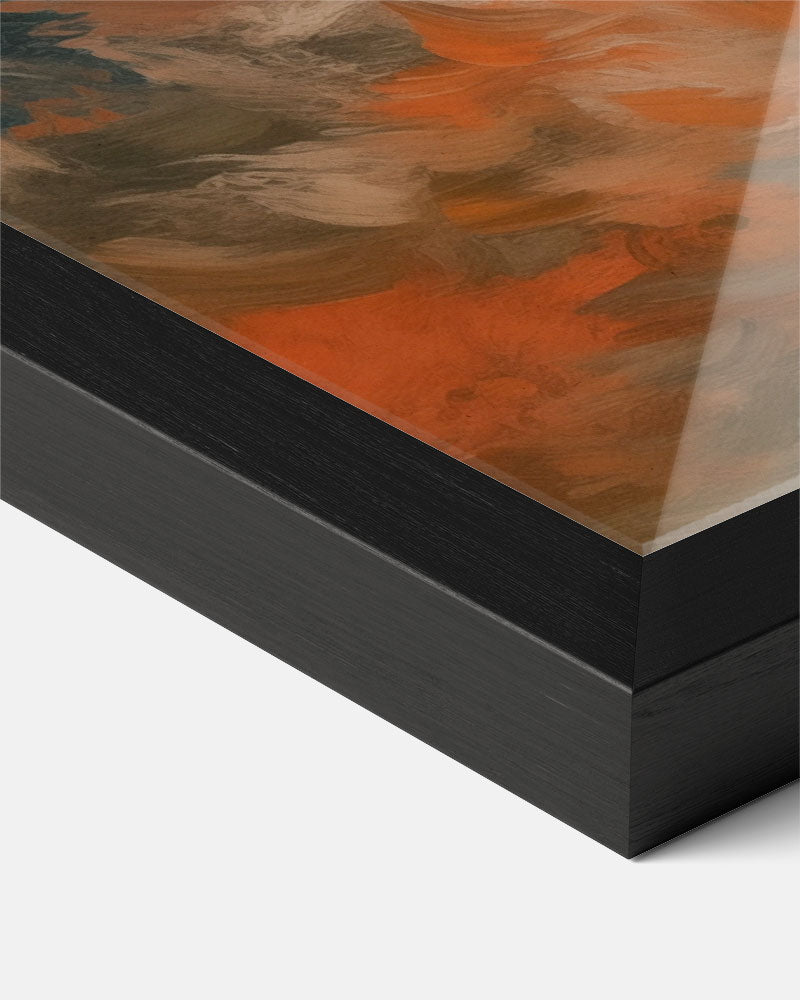 Abstracte Zonsopkomst Poster-WallArtistic