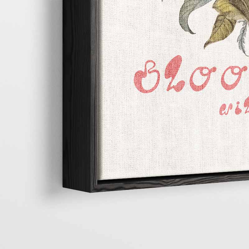 Bloeiend Wild Kunstwerk-canvas-dibond-plexiglas-wanddecoratie-WallArtistic
