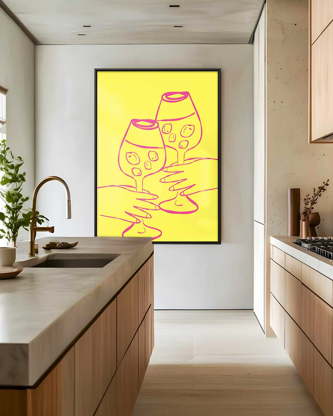 Cheers in Kleur Kunstwerk-canvas-dibond-plexiglas-wanddecoratie-WallArtistic