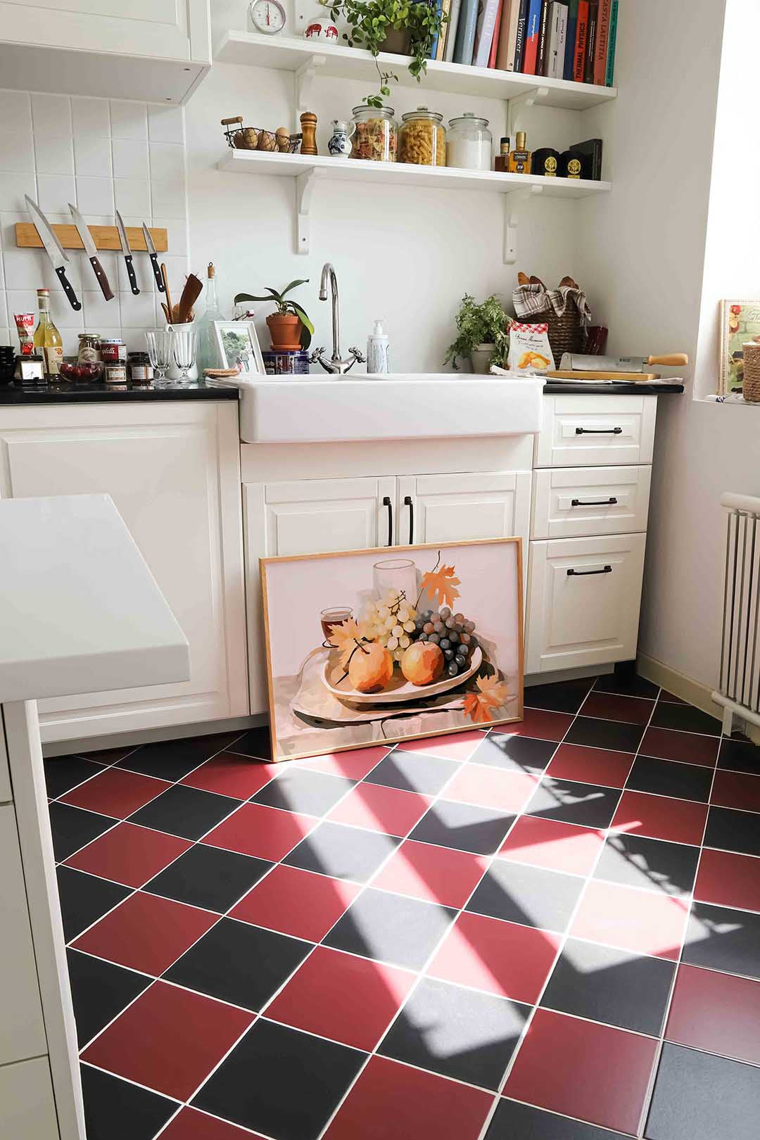 Fruit en bladeren Poster