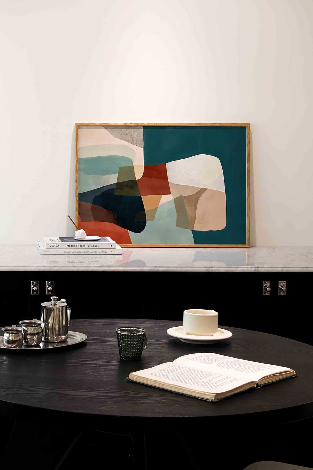Abstracte vormen Poster