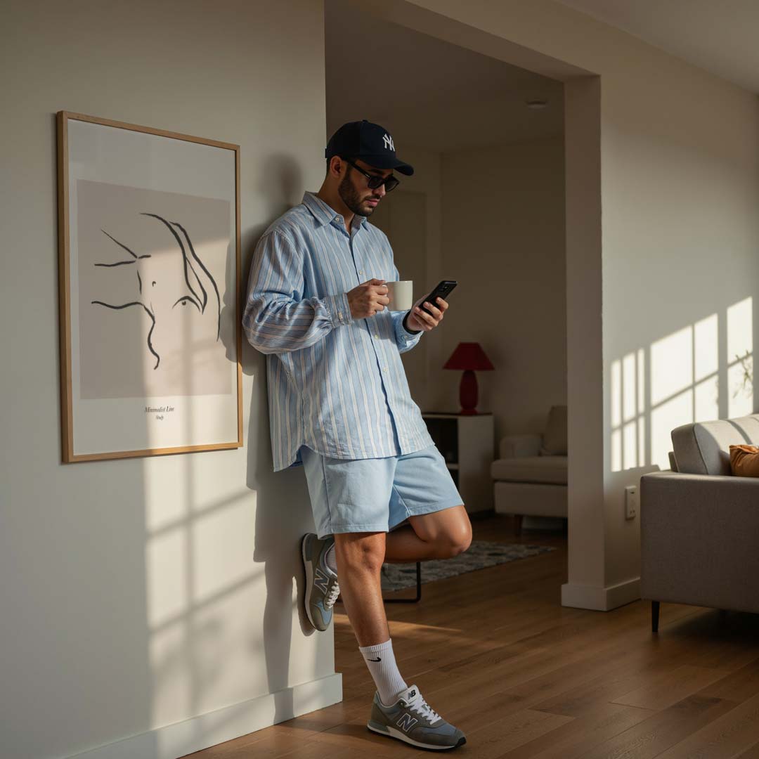 Minimalistische Lijn Kunst Poster-WallArtistic