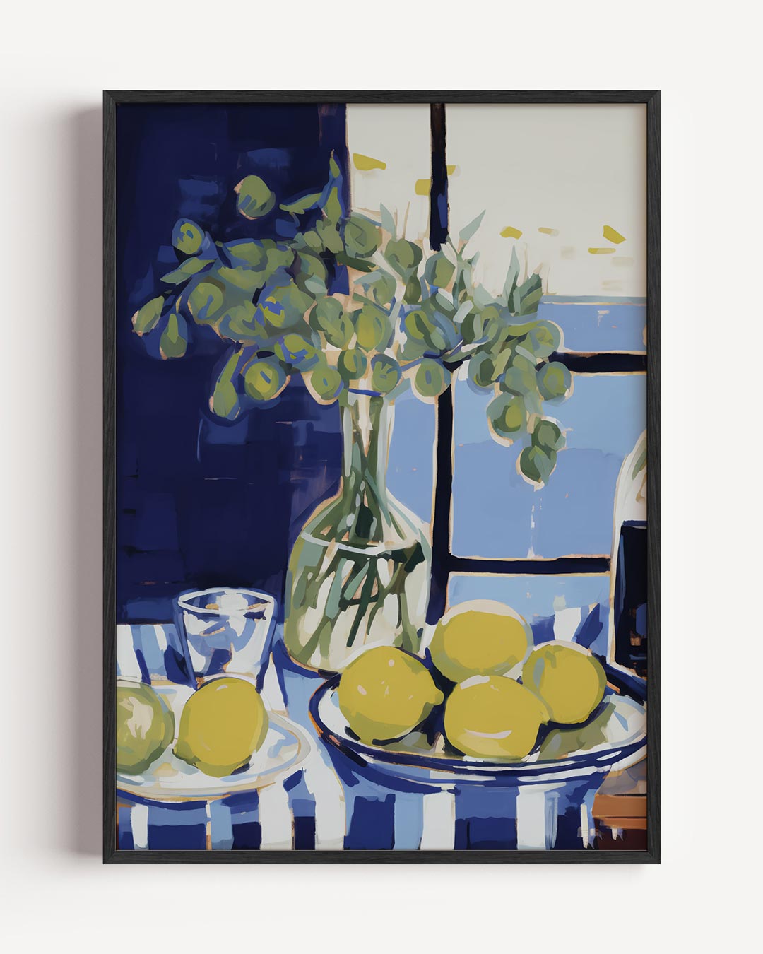 Zomers Stilleven met Citroenen Poster-WallArtistic