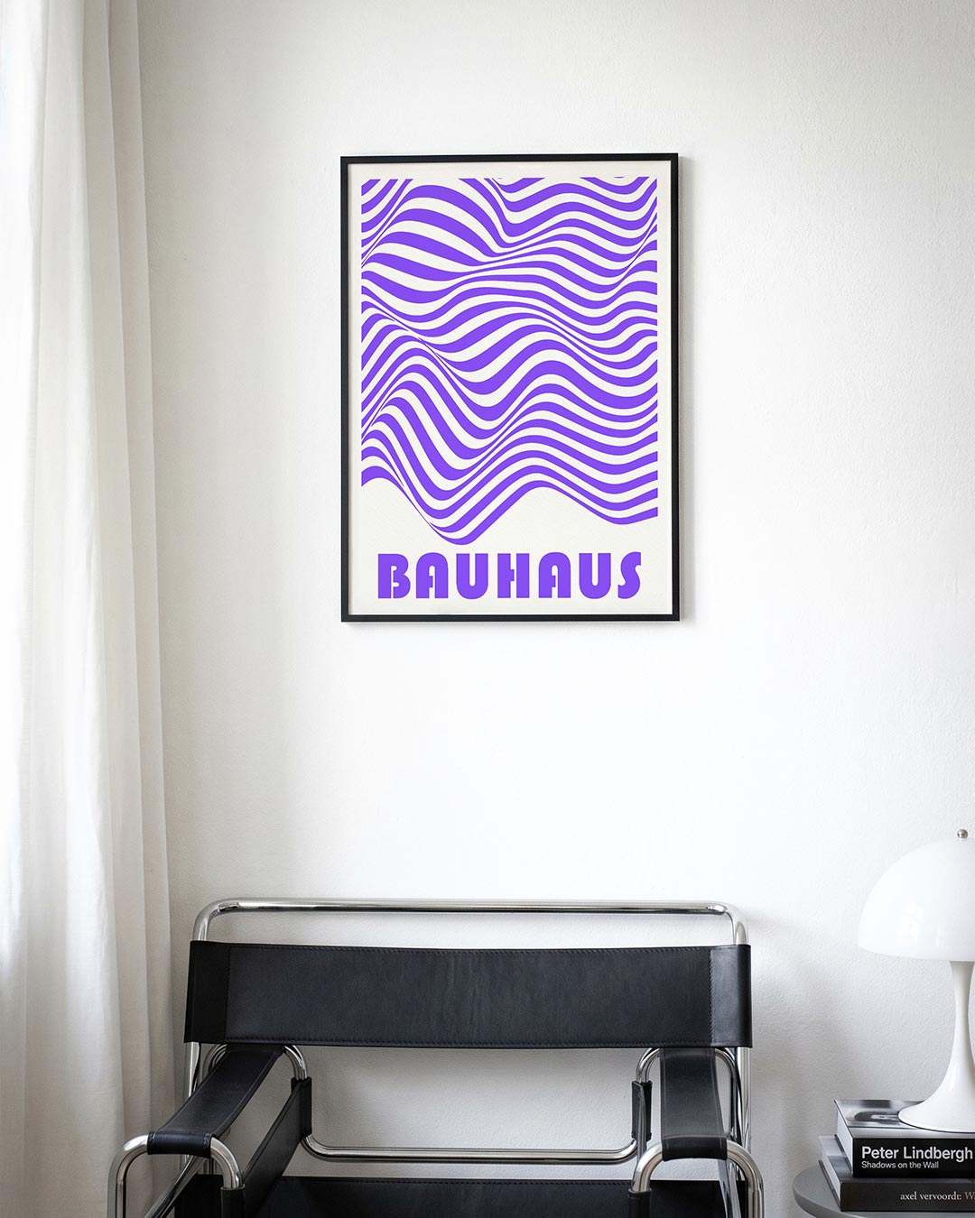 Golvend lijnenspel Poster
