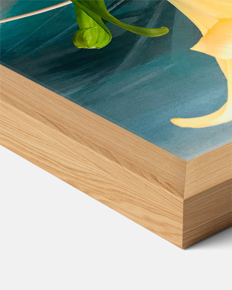 Elegante Bloemenschilderij Poster