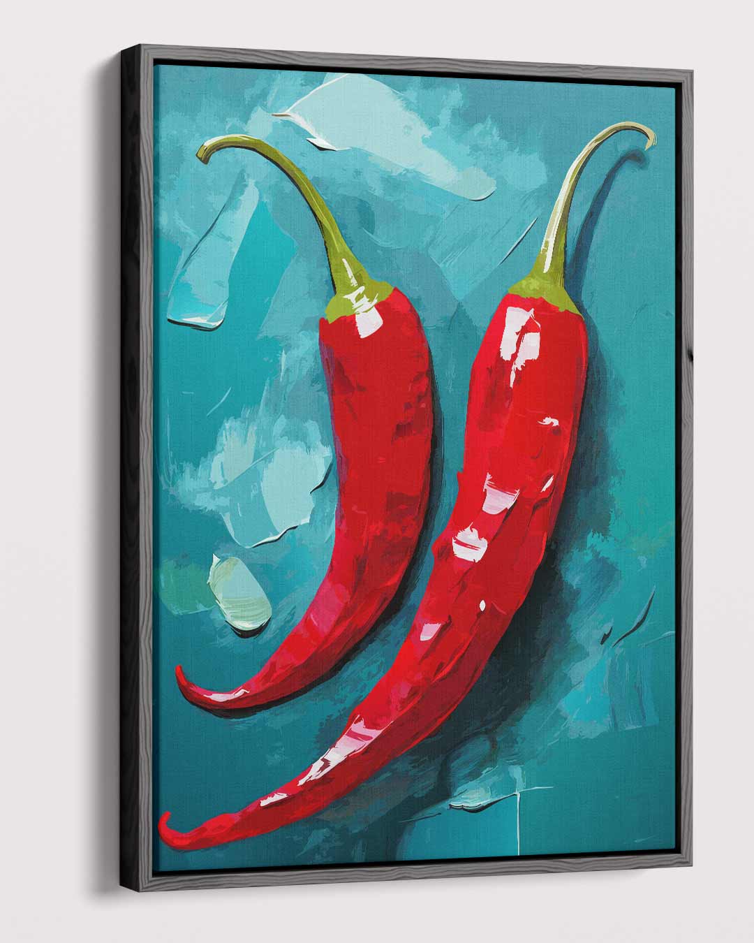Pittige Peper Passie Kunstwerk-canvas-dibond-plexiglas-wanddecoratie-WallArtistic