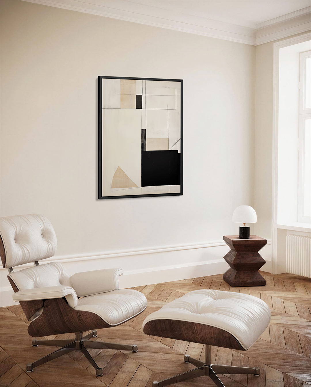 Geometrische vormen Kunstwerk
