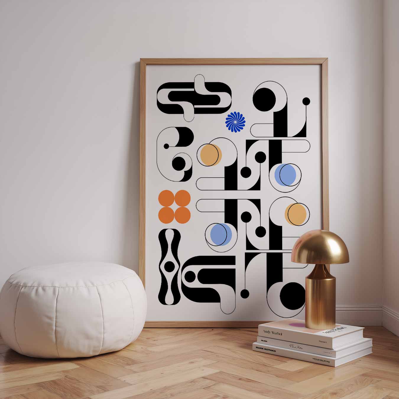 Moderne Abstracte Kunst Poster