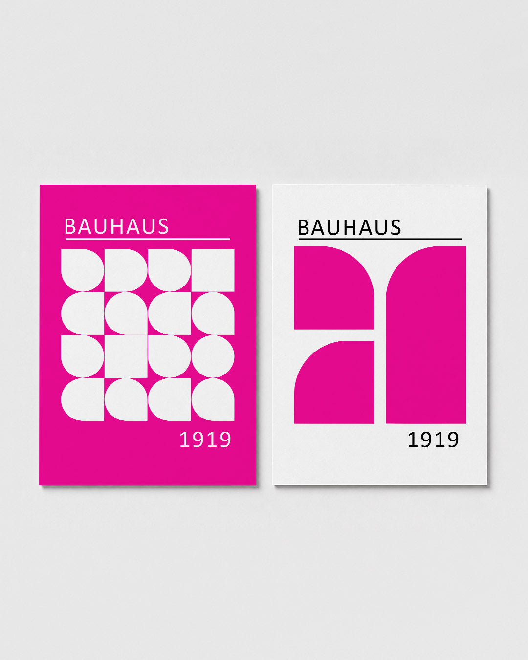 Vormen en vlakken Posterset