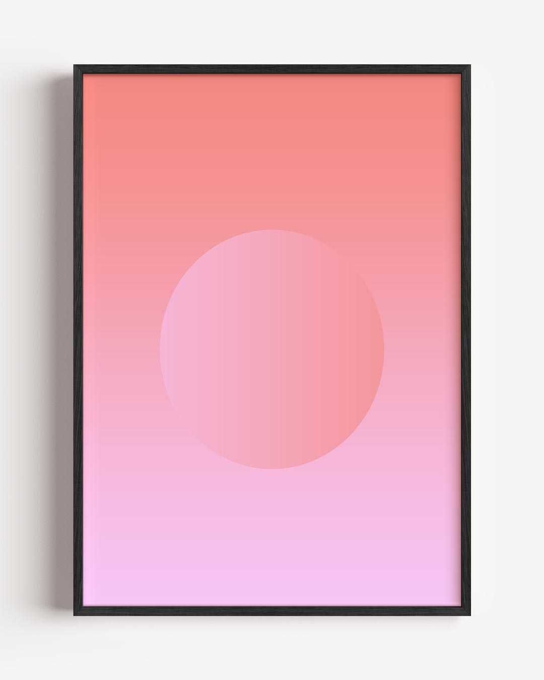 Zachte Roze Droomsfeer Poster-WallArtistic