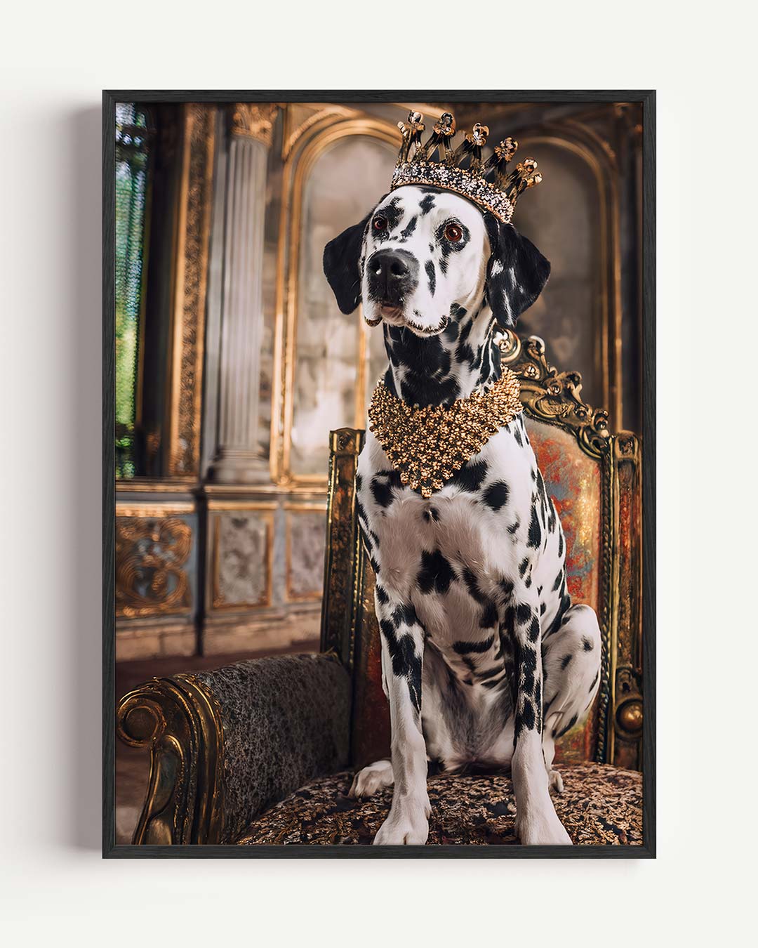 Koninklijke Dalmatier Wandposter-WallArtistic