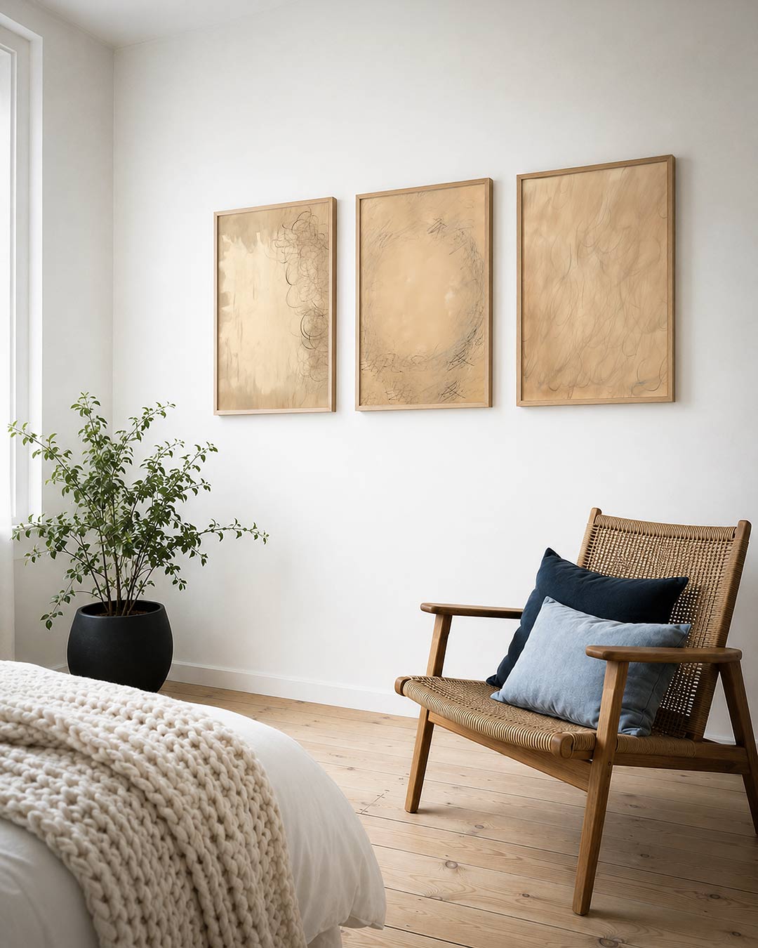 Lijnenspel en vormen Posterset