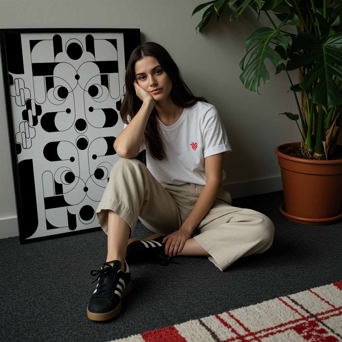Moderne Geometrische Kunstposter