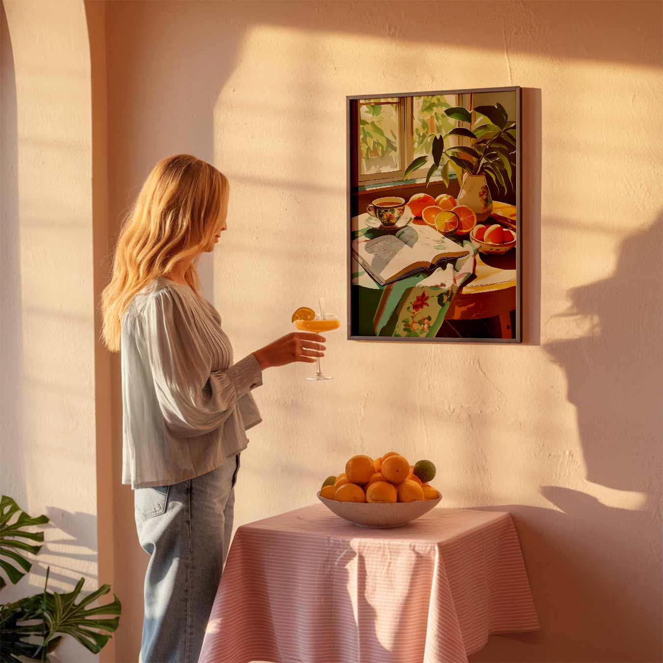 Zonnige Ochtenden Poster-WallArtistic