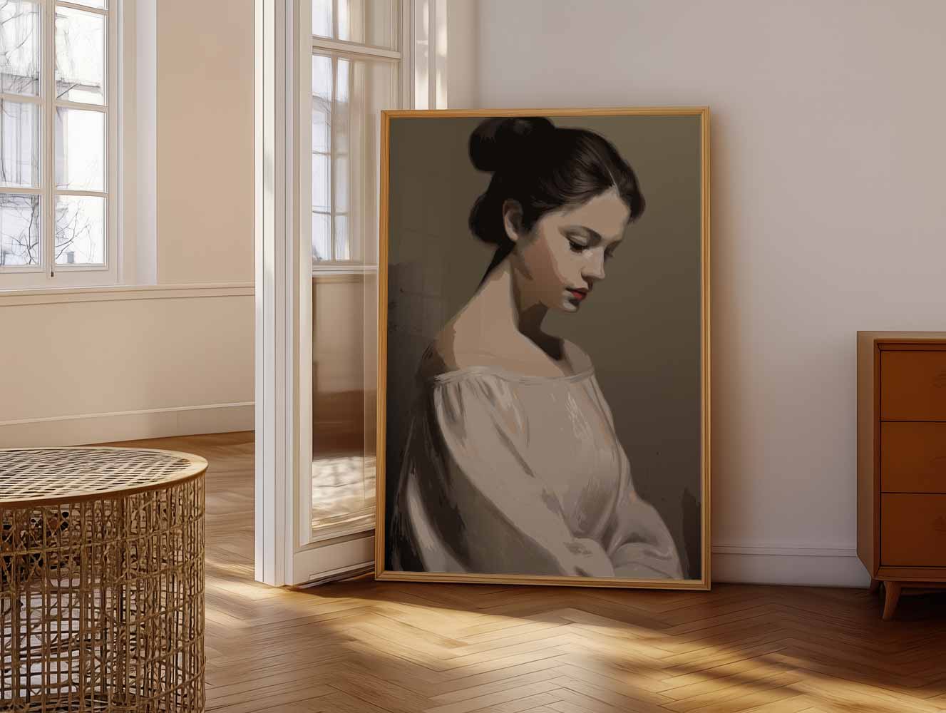 Stijlvolle Elegantie Portretposter
