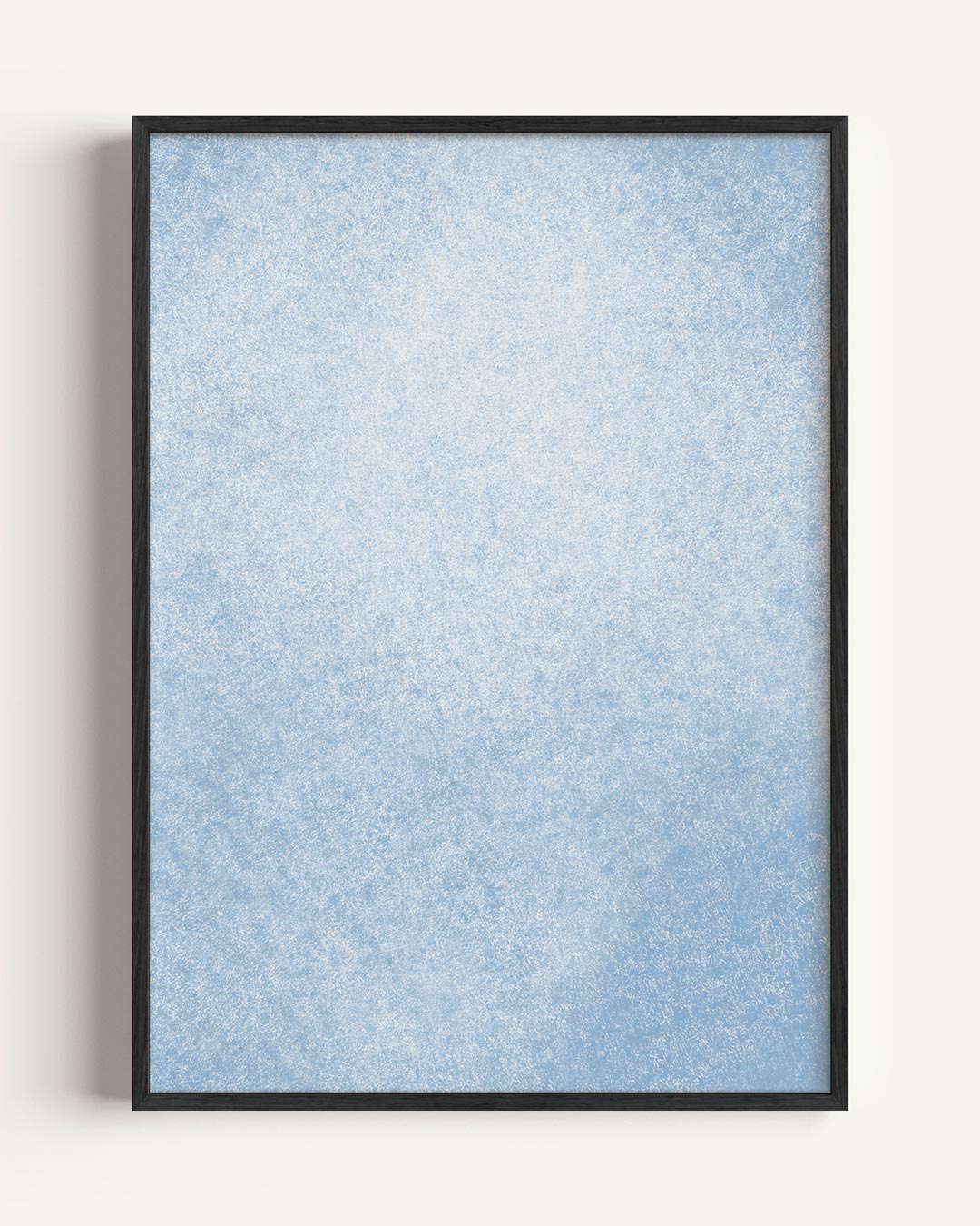 Poederblauwe Elegantie Poster-WallArtistic