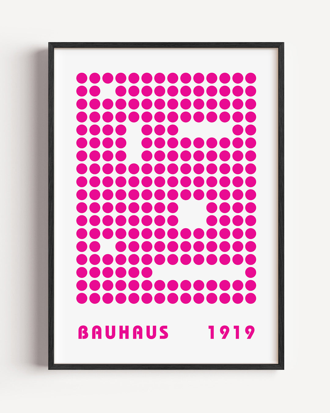 Puntstructuur en ritme Poster