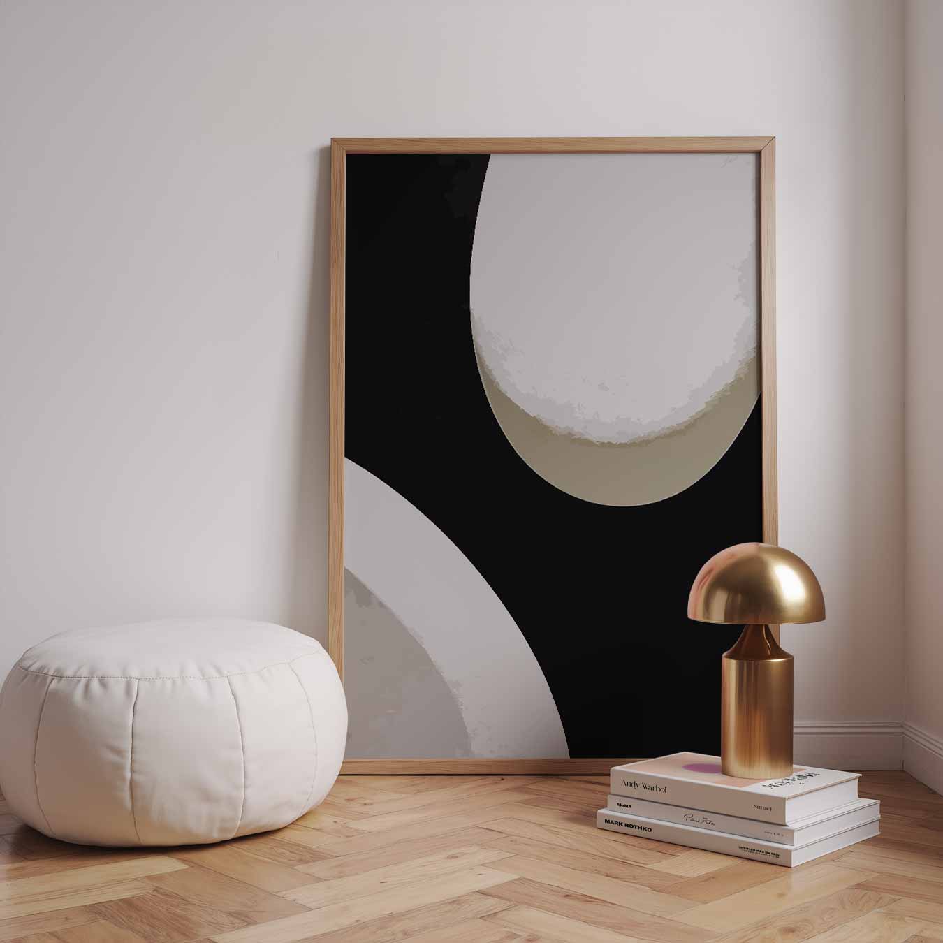 Moderne Minimalistische Kunstposter